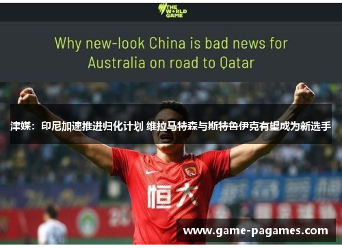 津媒：印尼加速推进归化计划 维拉马特森与斯特鲁伊克有望成为新选手